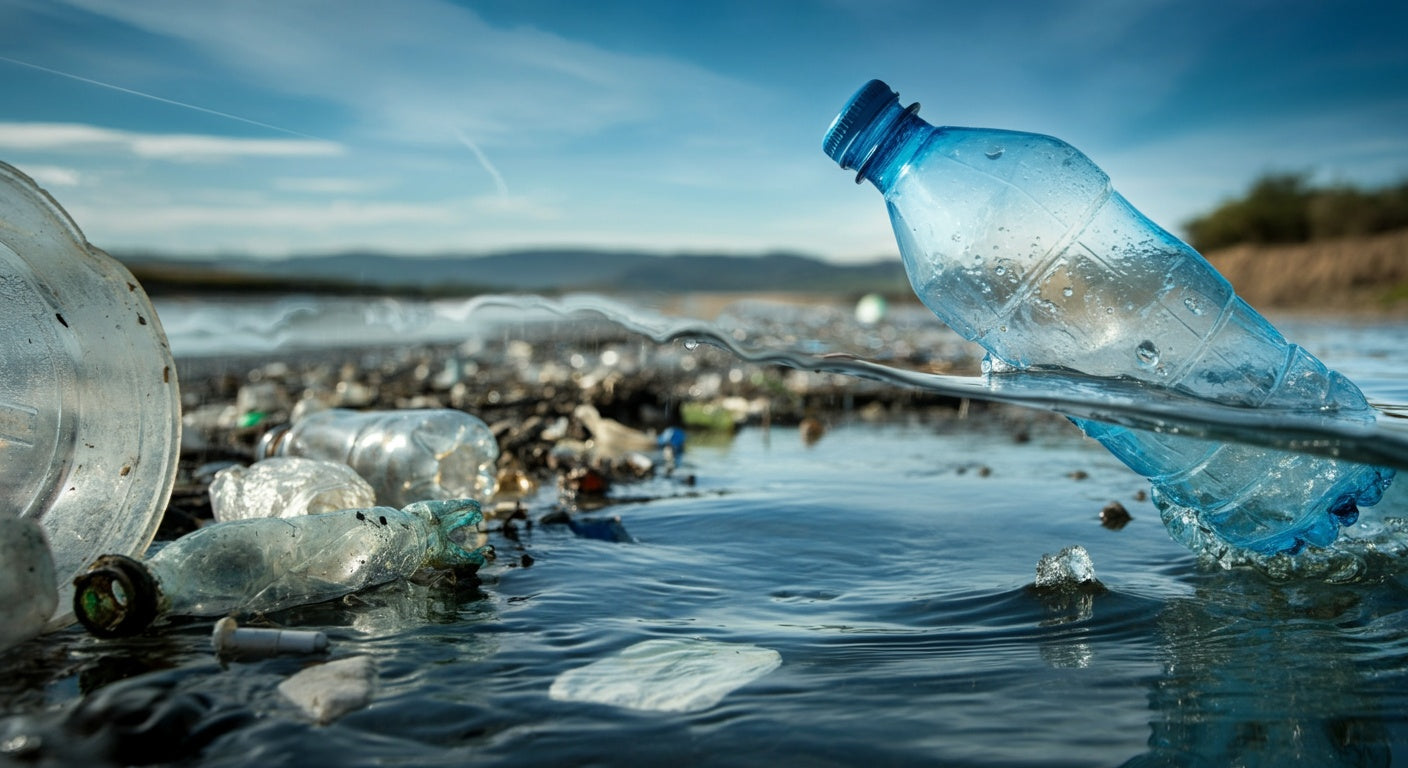 プラスチックが川や海を汚す